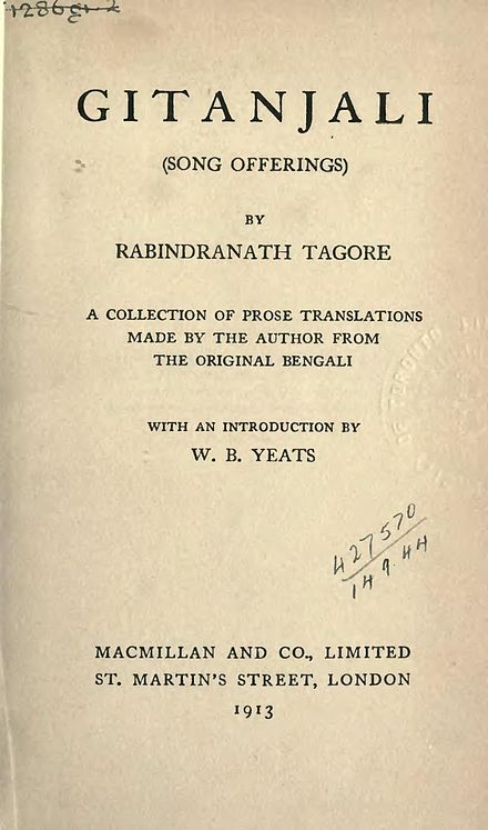 Geetanjali by ravindra Nath tagore pdf in hindi